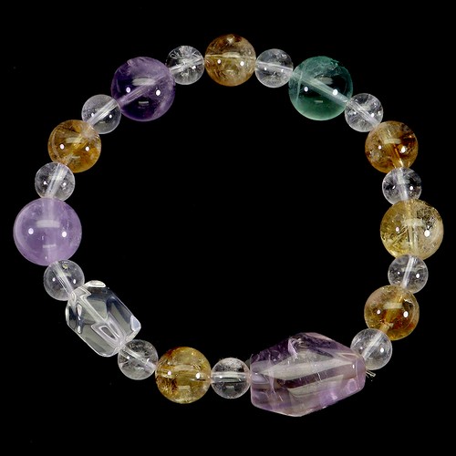Bracelet élastique pierre - en,