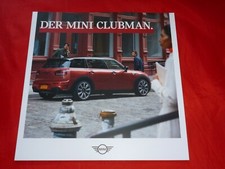 2021 Mini Clubman F54 One One D Cooper S D SD ALL4 Brochure Brochure Depliant