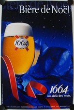 Affiche BIERE De NOËL 1664