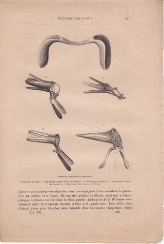 Ancienne gravure médicale 120