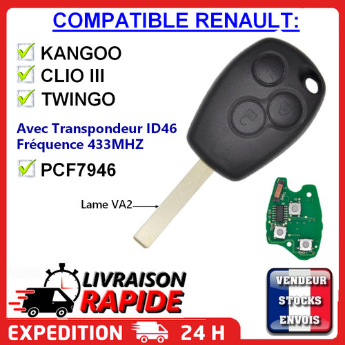 Clé vierge pcf7946 - clé,