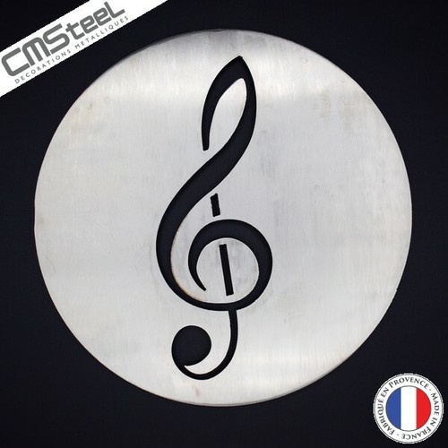 Dessous plat clé sol - plat, en
