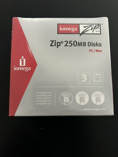 Disquettes iomega zip - zip, 250