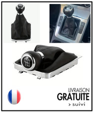 Pommeau soufflet levier 6 vitesses POUR PASSAT B6 de 2005 à 2012 BOITE MANUELLE