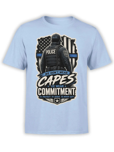 Badge commitment police - of,