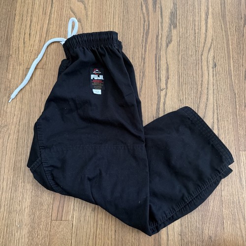 Fuji kimono kids black pants - black,