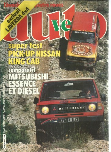 Auto verte pick - n°40, pick-up