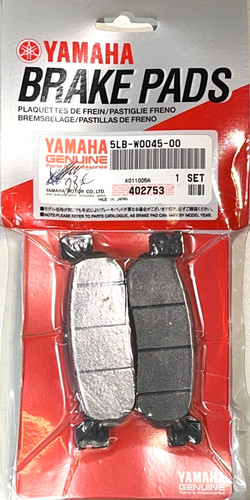 Plaquettes frein yamaha tw - plaquettes,