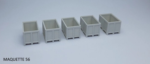 Lot caisse palettes - 1/43, 5