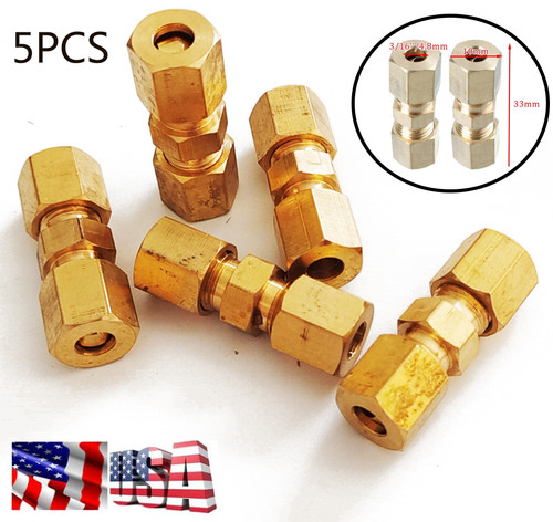 5pcs 16od tube brass - brass, brake