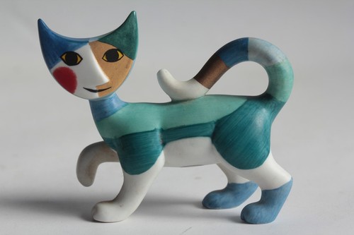 Goebel chat renata porcelaine - chat,