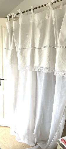 Rideau monogrammes - rideau, « monogrammes