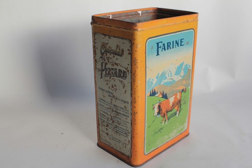 Boîte tôle lithographiée