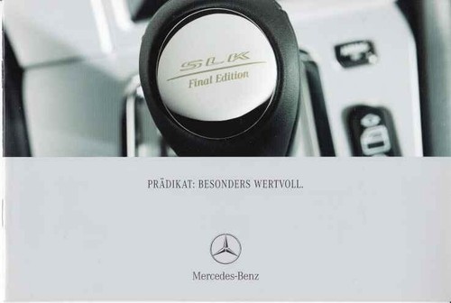 Catalogue brochure mercedes - brochure,