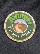 Ancien sous bock oval AYINGER