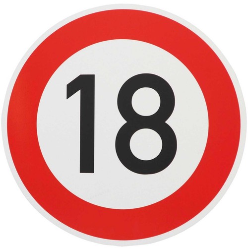 Panneau signalisation 18e - panneau,