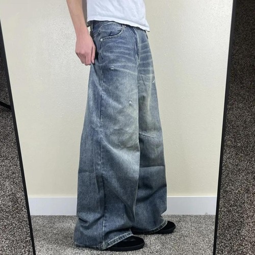 Y2k baggy distressed - y2k,
