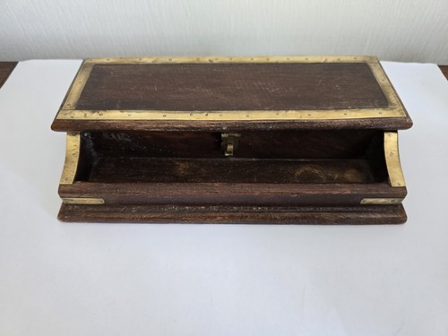 Ancien plumier bois - plumier, l