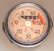 Vintage BMW ISETTA 300 VDO Speedometer Gauge MPH Speedo