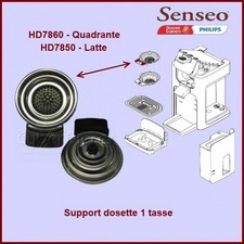 Support dosette 1 tasse CRP100/01 Senseo 422225944212