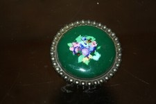 broche émail de Limoges sur