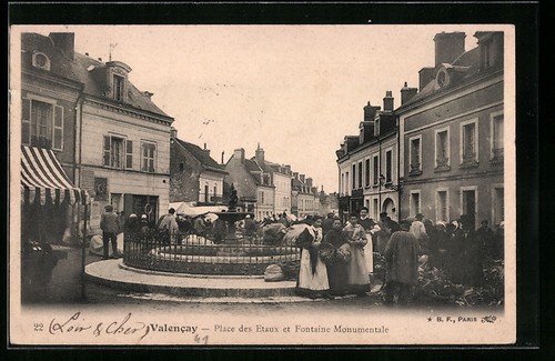 Cpa valencay place - cpa, valencay,