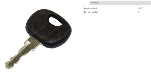 Cle contact manitou - cle,