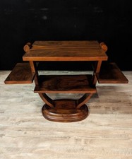 Table d'Appoint En Noyer De l'époque Art Déco