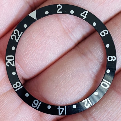 Rolex black insert for - insert, gmt