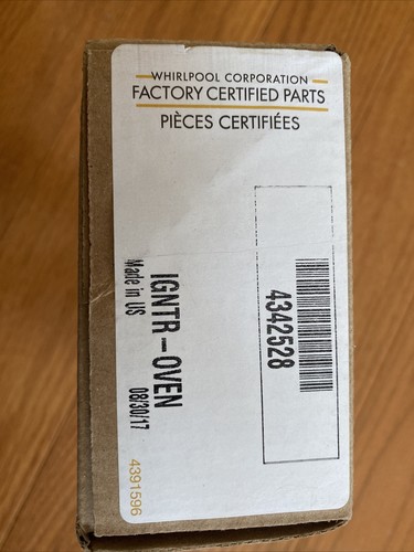 Whirlpool oven ignitor kit - oven,