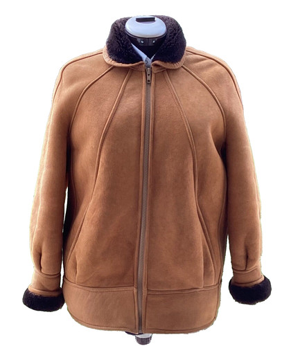 Manteau peau lainée femme - manteau, 3/4