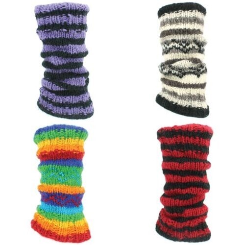 Jambières laine tricot - laine,
