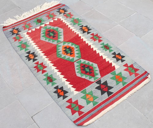 Tapis turc kilim - , 29''x53''