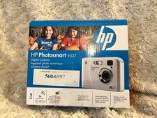 HP Photosmart E337 5.0MP Compact Digital Camera Silver
