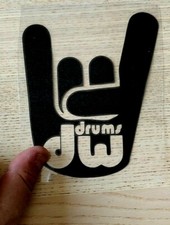 sticker autocollant DW drums