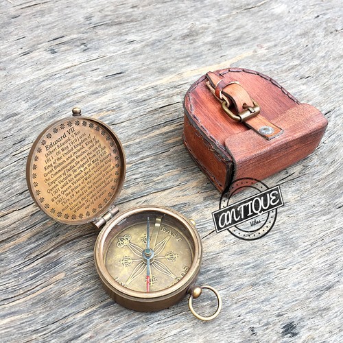 Boussole poche vintage - poche,