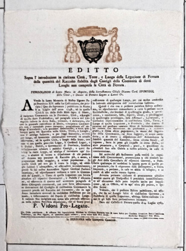 Bbb312 ferrara 1789 manifeste - bbb312-ferrara,