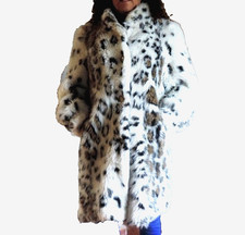 manteau fausse fourrure