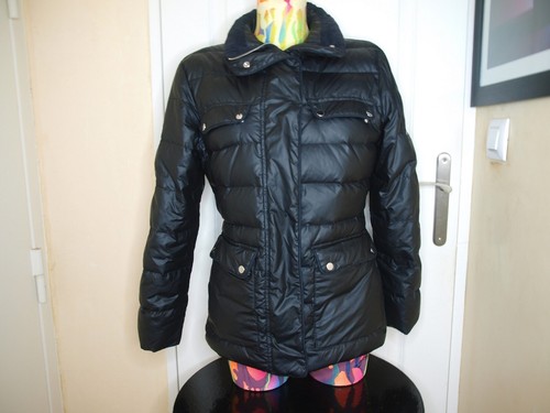 Veste noir matelasse duvet - noir,