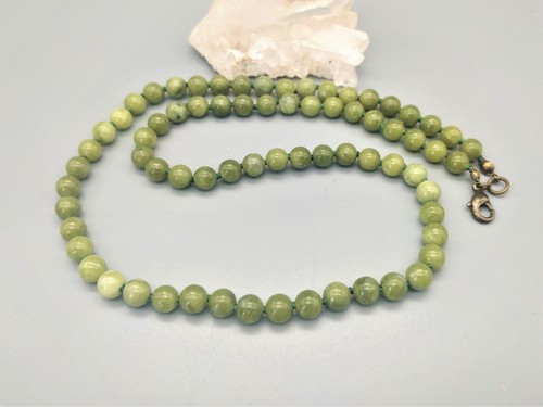 Collier jade pierres - collier,