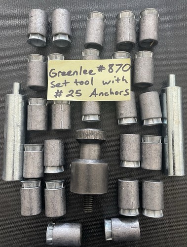 Greenlee 870 screw - 870, anchor