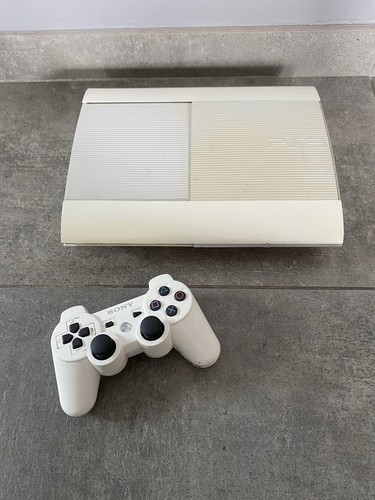 Console play station blanche - console,