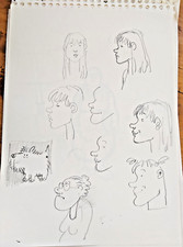 TARDI : dessin, croquis, au crayon, original, non-signé