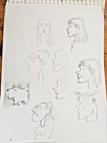 Tardi dessin croquis au - :, croquis,
