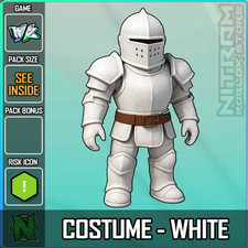 World Zero WZ - COSMETICS - COSTUME - WHITE (#E6E6E6)