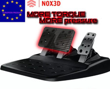 Double large pedal brake clutch for logitech g29 g25 g923 g27 pedals more strong