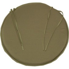 Coussin de chaise rond uni