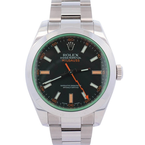 Rolex milgauss 40mm black dial - 40mm,