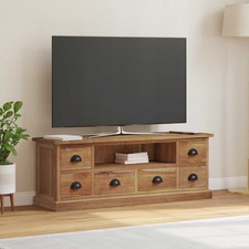 Meuble TV Naturel 110 x 30 x