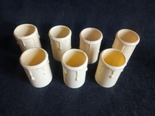 7 grosses bougies couleur